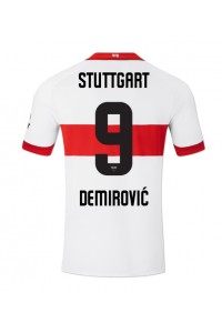 Stuttgart Ermedin Demirovic #9 Voetbaltruitje Thuis tenue 2024-25 Korte Mouw